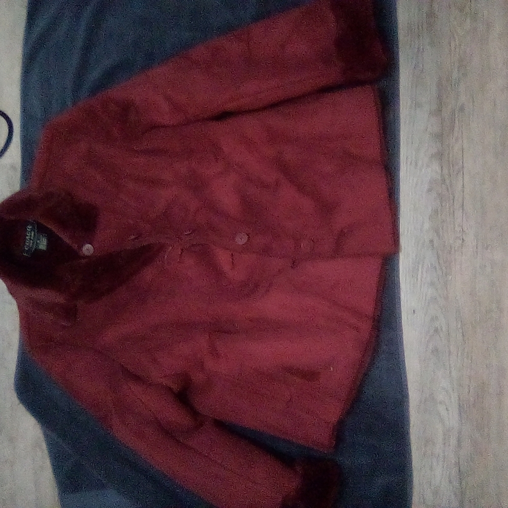 Coaco burgandy vintage jacket